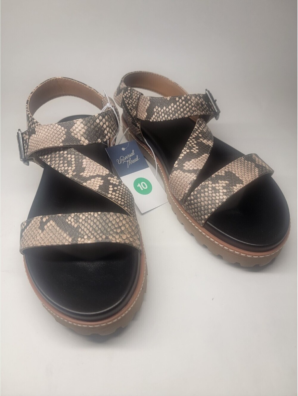 Women's Annika Platform Footbed Sandals size 10